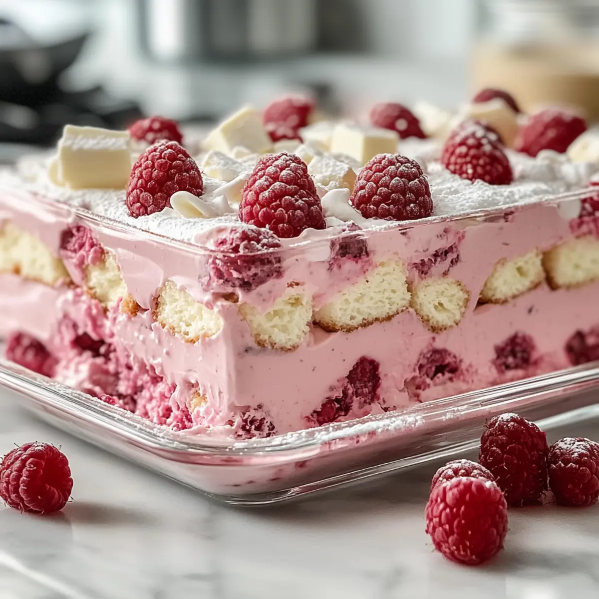 Irresistible Mother’s Day White Chocolate Raspberry Tiramisu