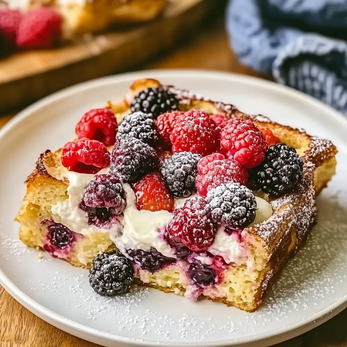 Berries and Cream French Toast Casserole – Your Perfect Brunch Treat