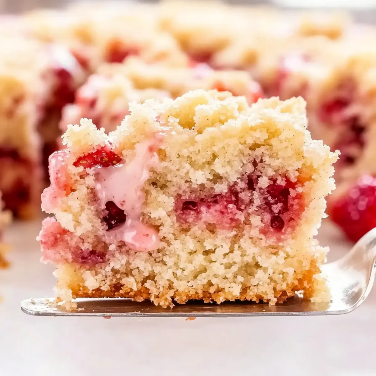 Irresistibly Moist Strawberry Rhubarb Cake for Joyful Baking