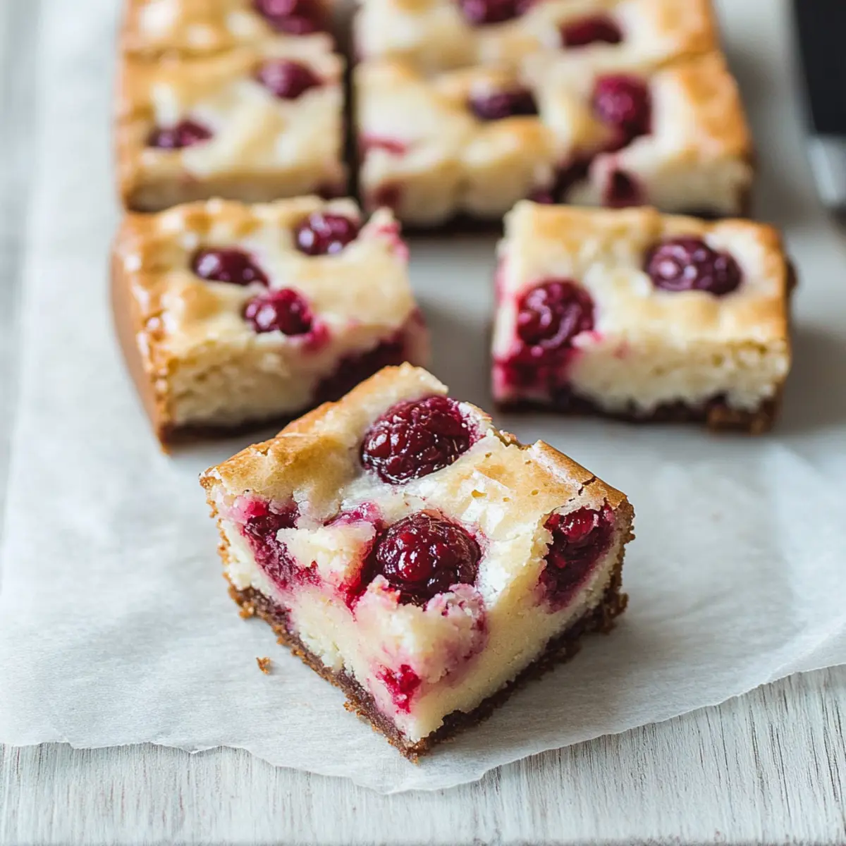 Fudgy Raspberry White Chocolate Brownies You’ll Love to Share