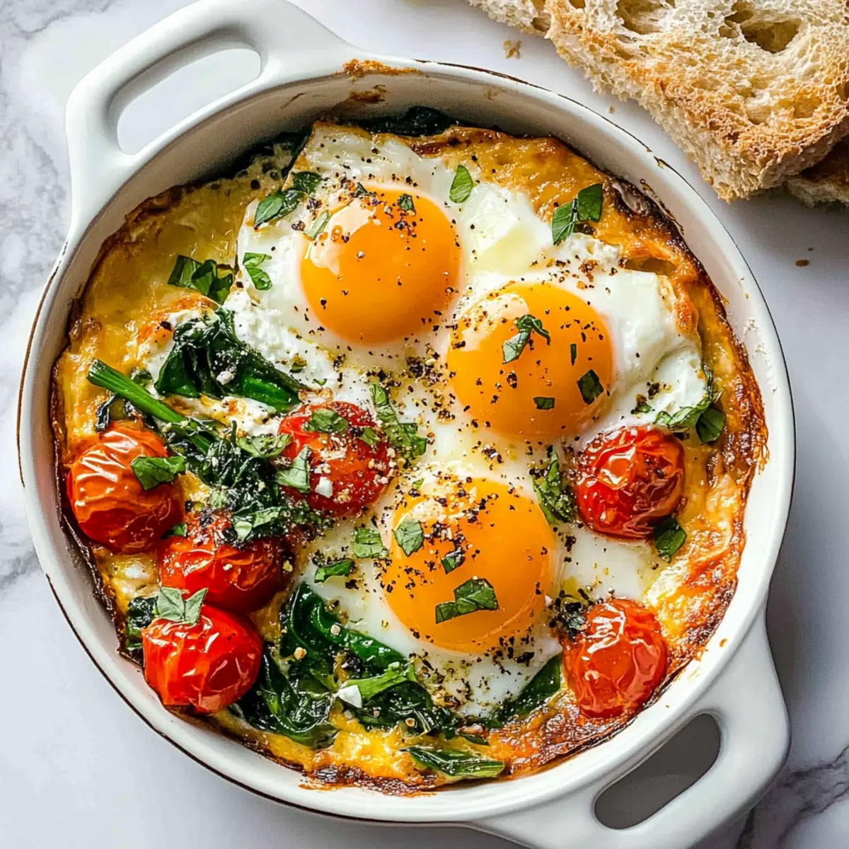 Creamy Baked Feta Eggs: Your New Favorite Healthy Breakfast