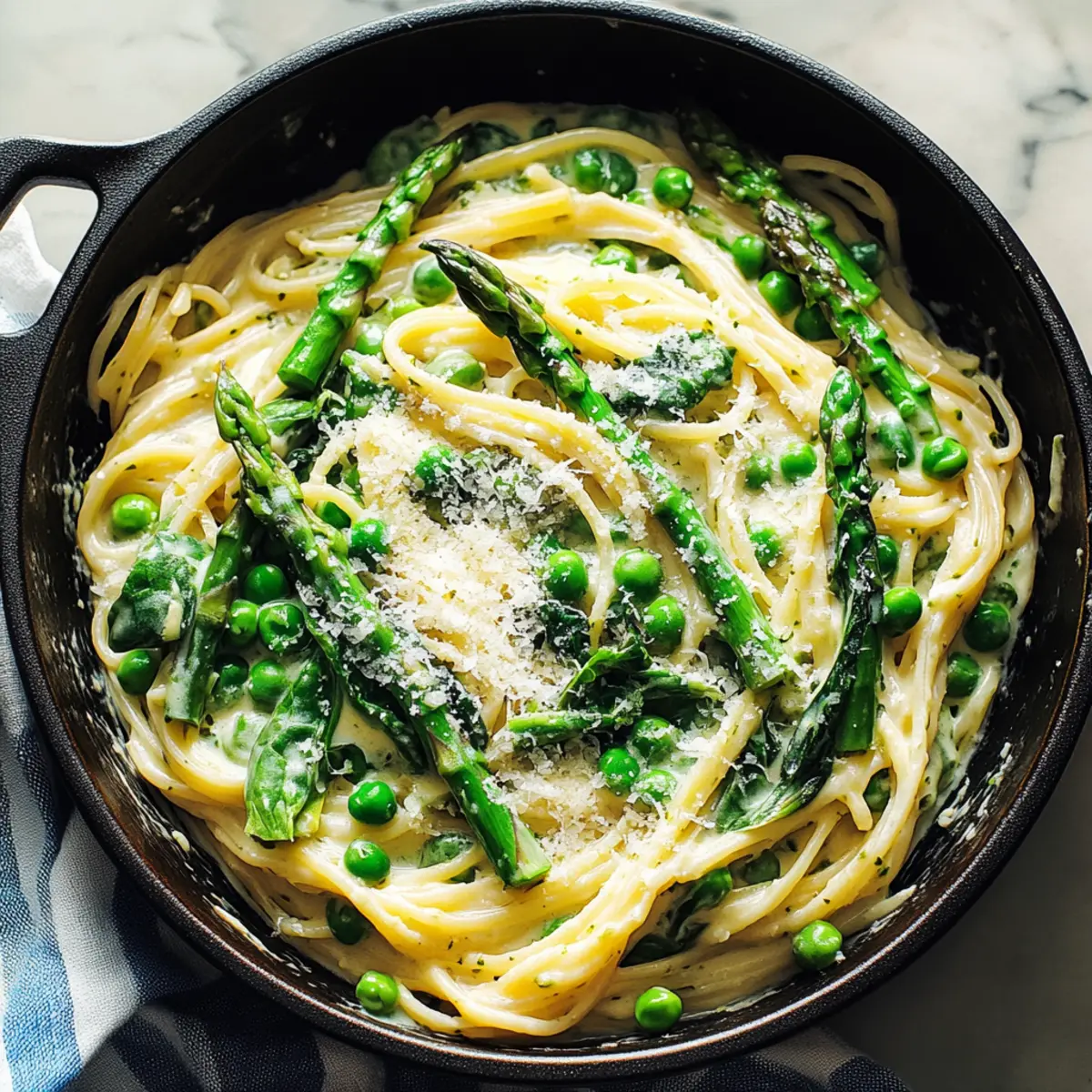 Delicious Spring Vegetable Pasta for a Cozy Night In