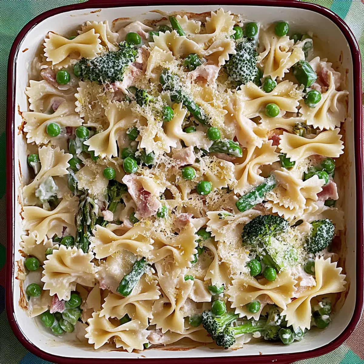 Delicious Baked Pasta Primavera That Celebrates Spring Veggies