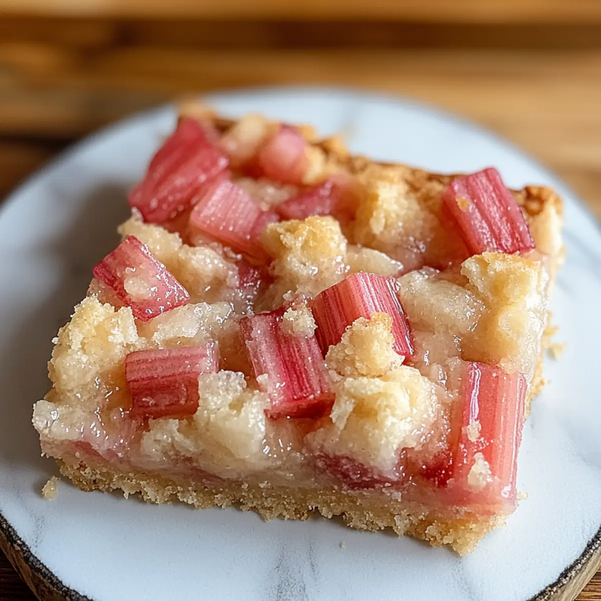 Tart and Sweet Rhubarb Bars You’ll Love to Share
