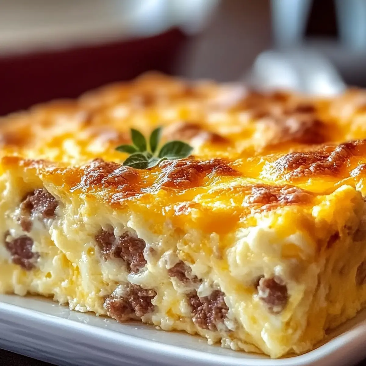 Sausage and Egg Casserole for a Cozy Brunch at Home