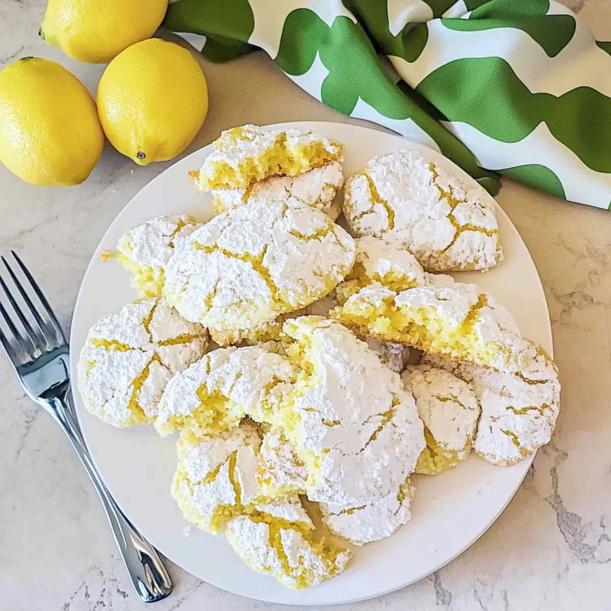 Lemon Crinkle Cookies: Sweet Spring Treats with a Twist