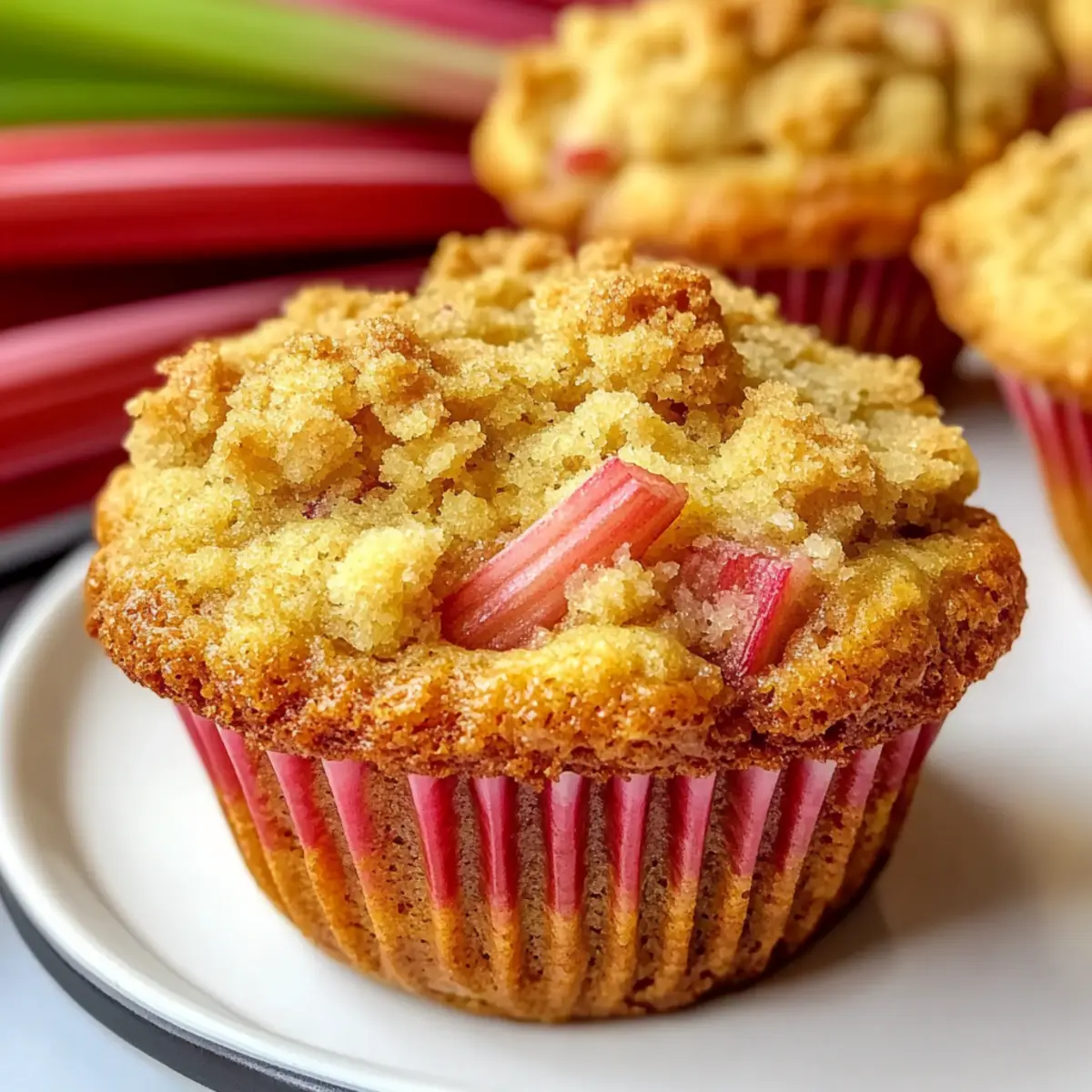 Quick Rhubarb Muffins That Spark Springtime Joy