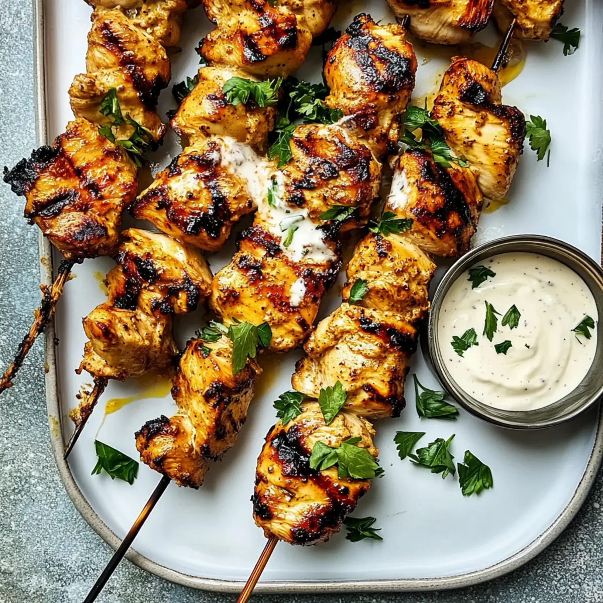 Grilled Chicken Shawarma Kebab: A Flavorful Summer Treat