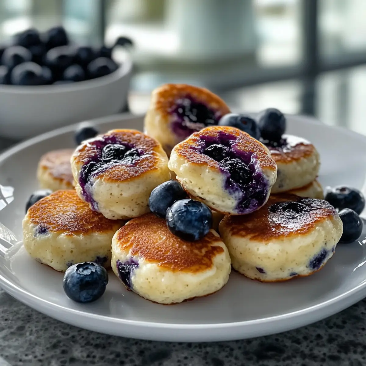 Blueberry Lemon Cottage Cheese Pancake Bites That Wow Your Taste Buds