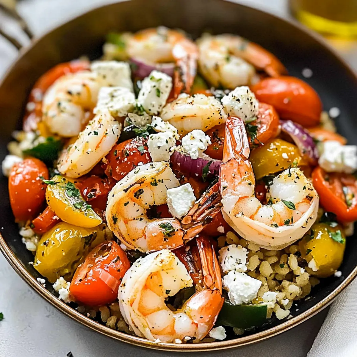 One-Pan Mediterranean Shrimp & Feta Recipe You'll Crave