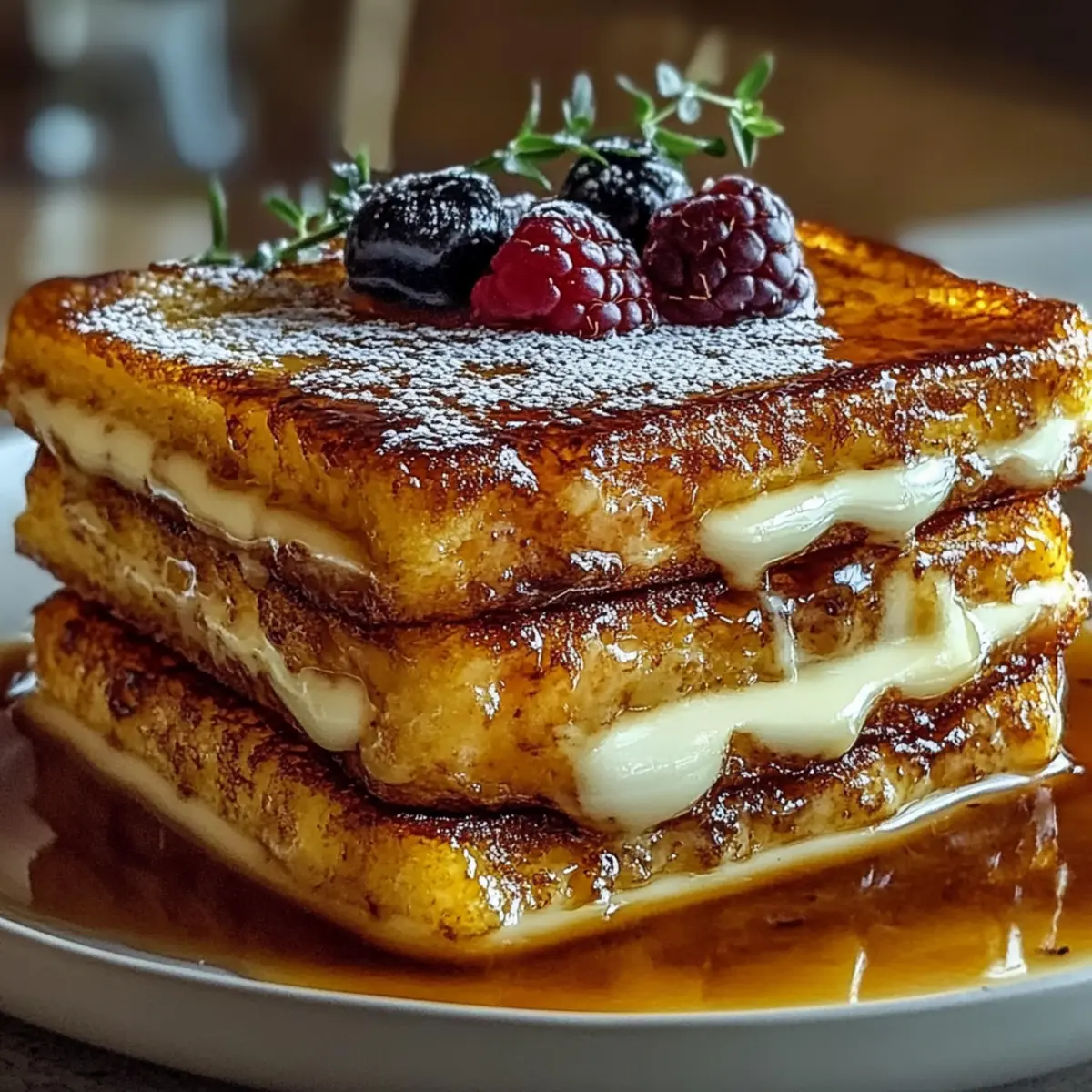 Indulge in Crème Brûlée French Toast for a Luxurious Brunch