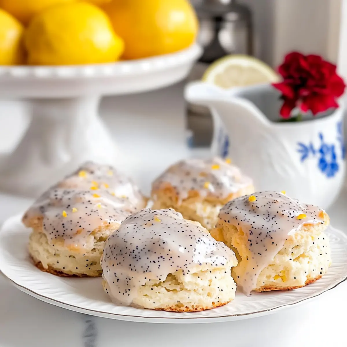 Melt-in-Your-Mouth Lemon Poppy Seed Scones Made Easy