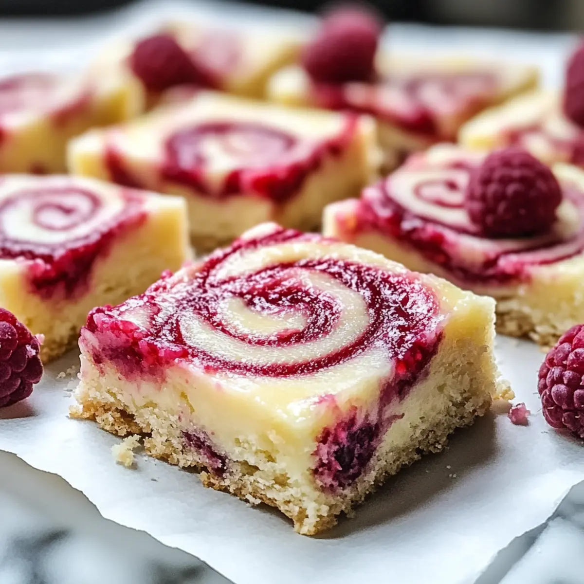 Lemon Raspberry Swirl Bars: A Sweet Burst of Summer Joy