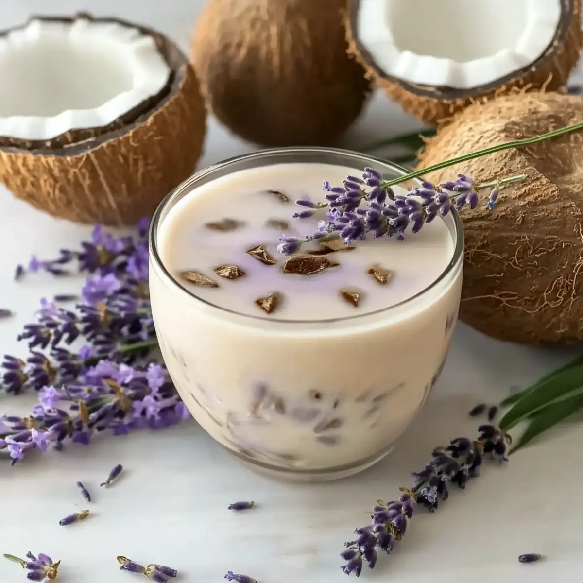Delight in a Lavender Coconut Iced Latte You’ll Love