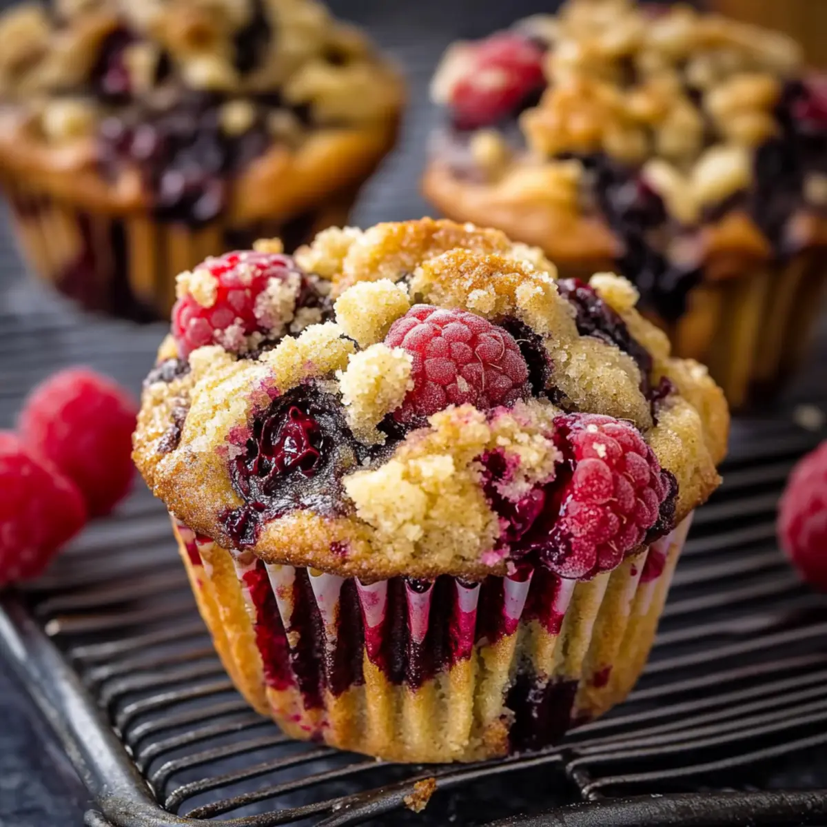 Delicious Mother’s Day Dark Chocolate Chunk Raspberry Muffins