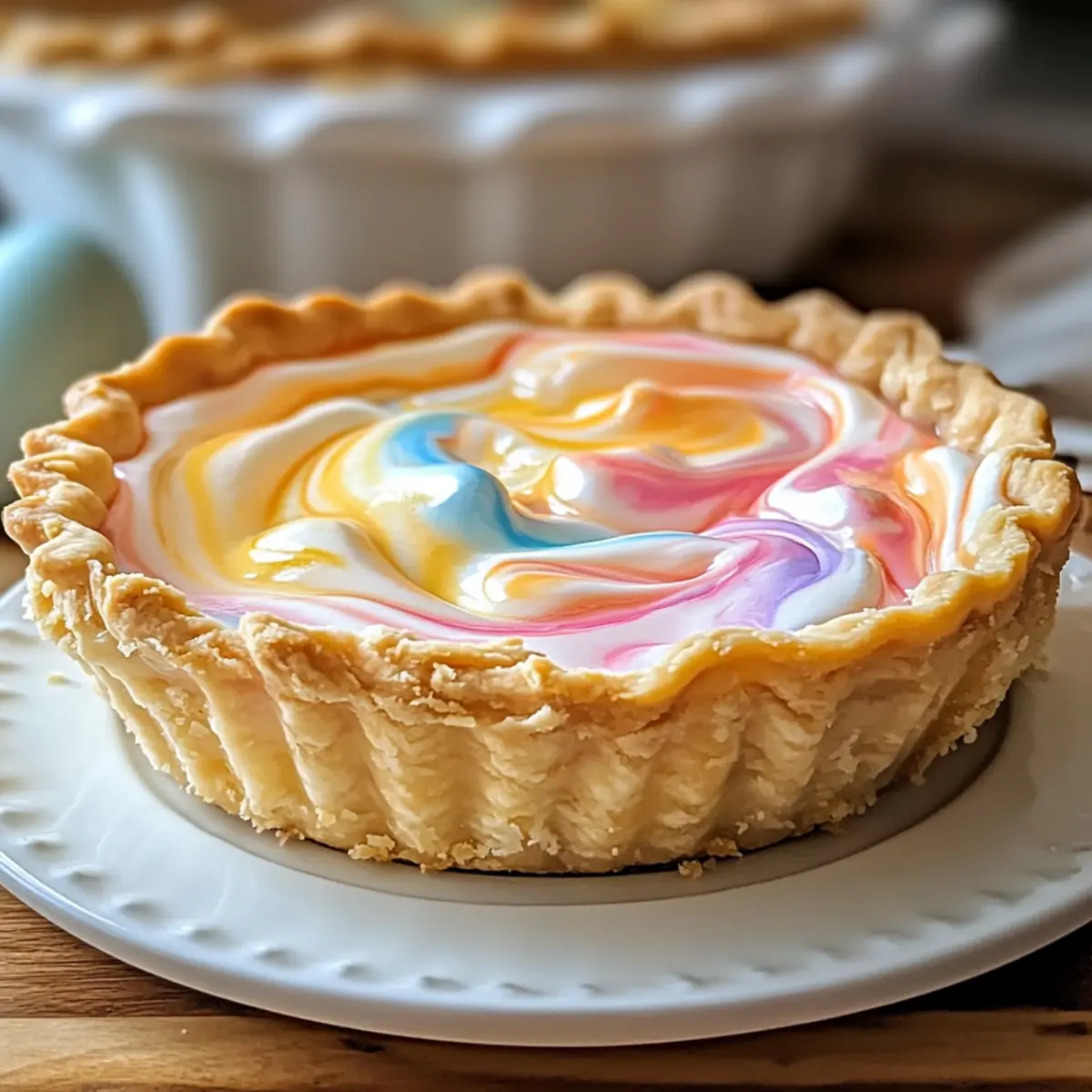 Easter Swirl Pie: A Colorful Treat for Your Spring Festivities