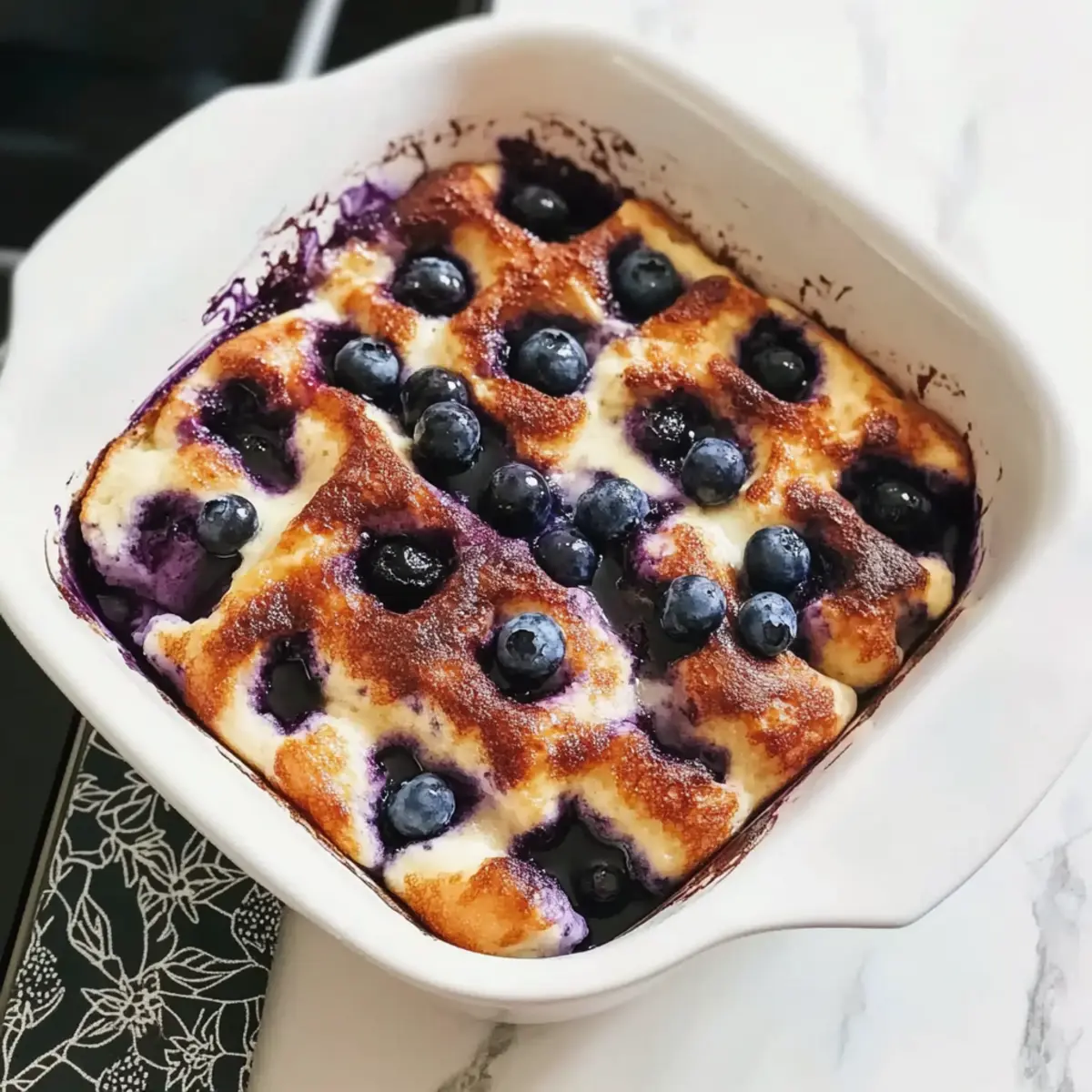 Overnight Blueberry French Toast Casserole for Cozy Mornings