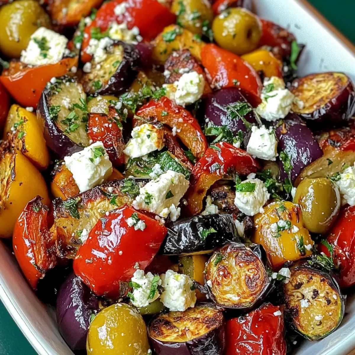 Savor the Sunshine with Roasted Mediterranean Greek Vegetables