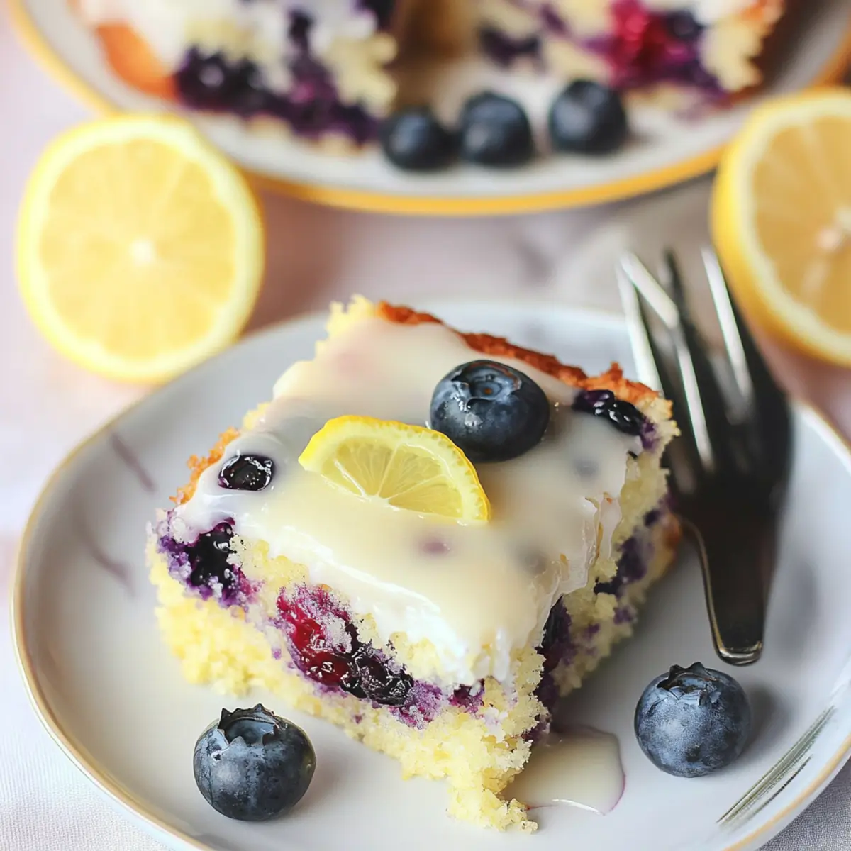 Lemon Blueberry Sheet Cake That Will Brighten Your Day