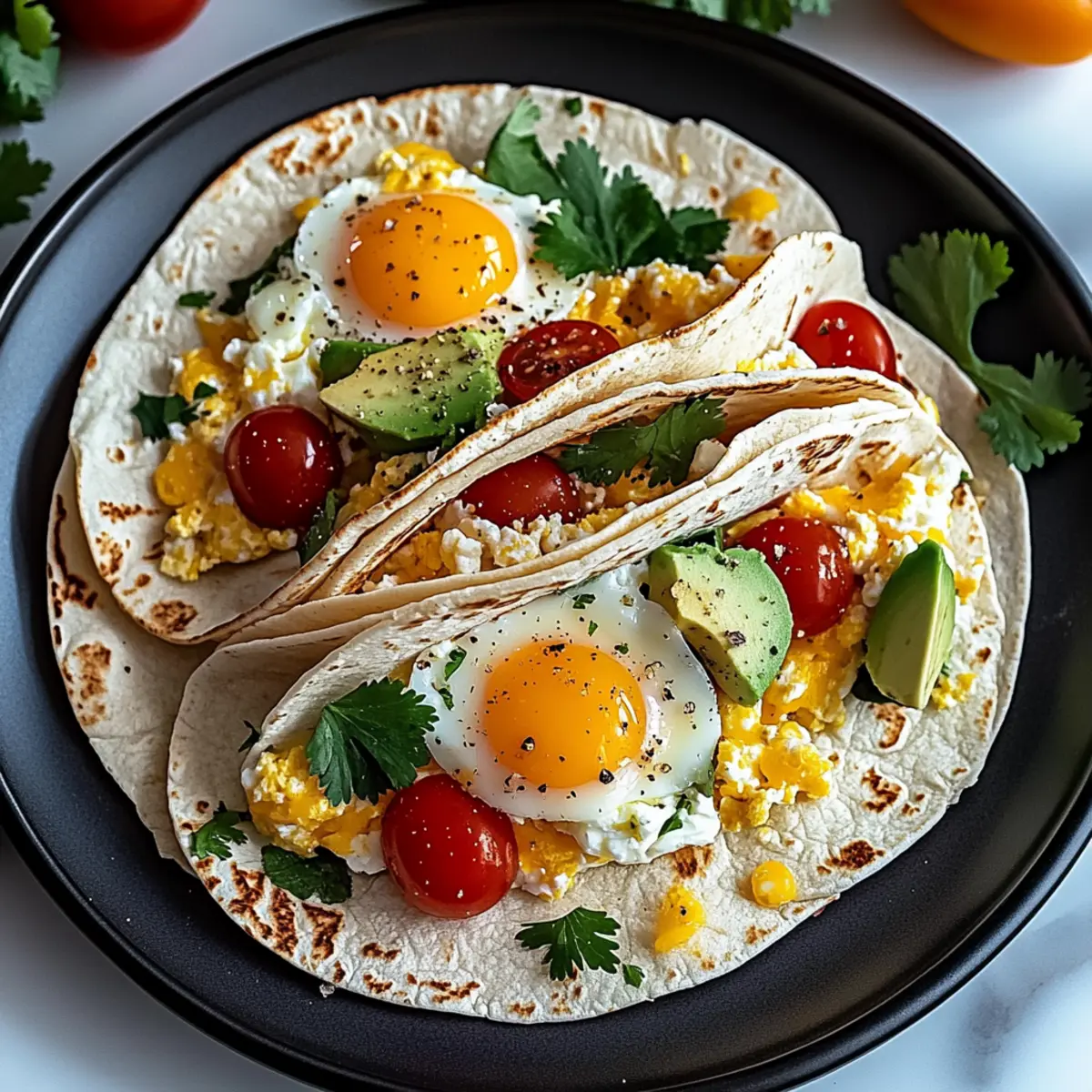 Cottage Cheese Breakfast Tacos for a Quick Protein Boost