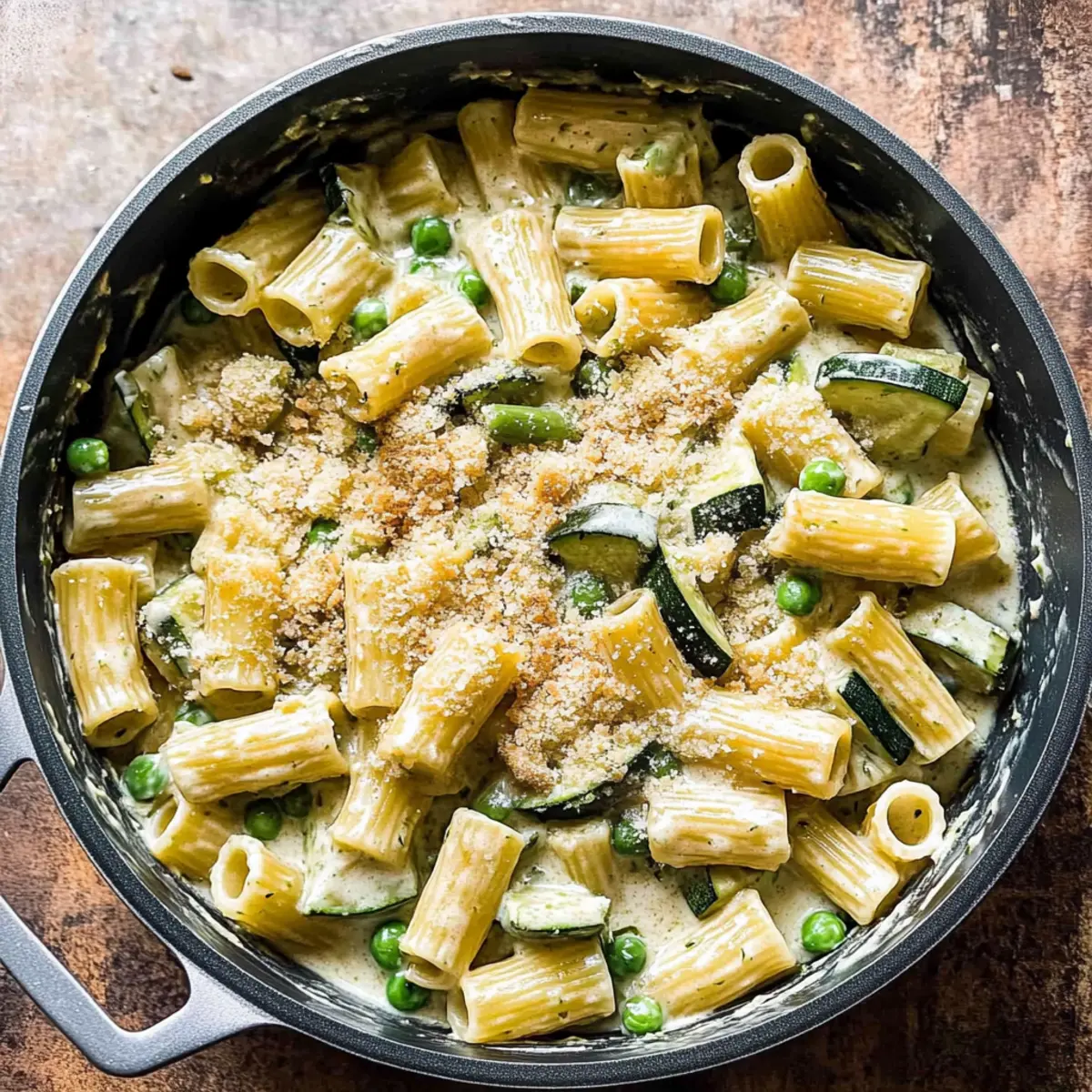 Garlic Spring Vegetable Pasta Primavera: Creamy Delight Awaits