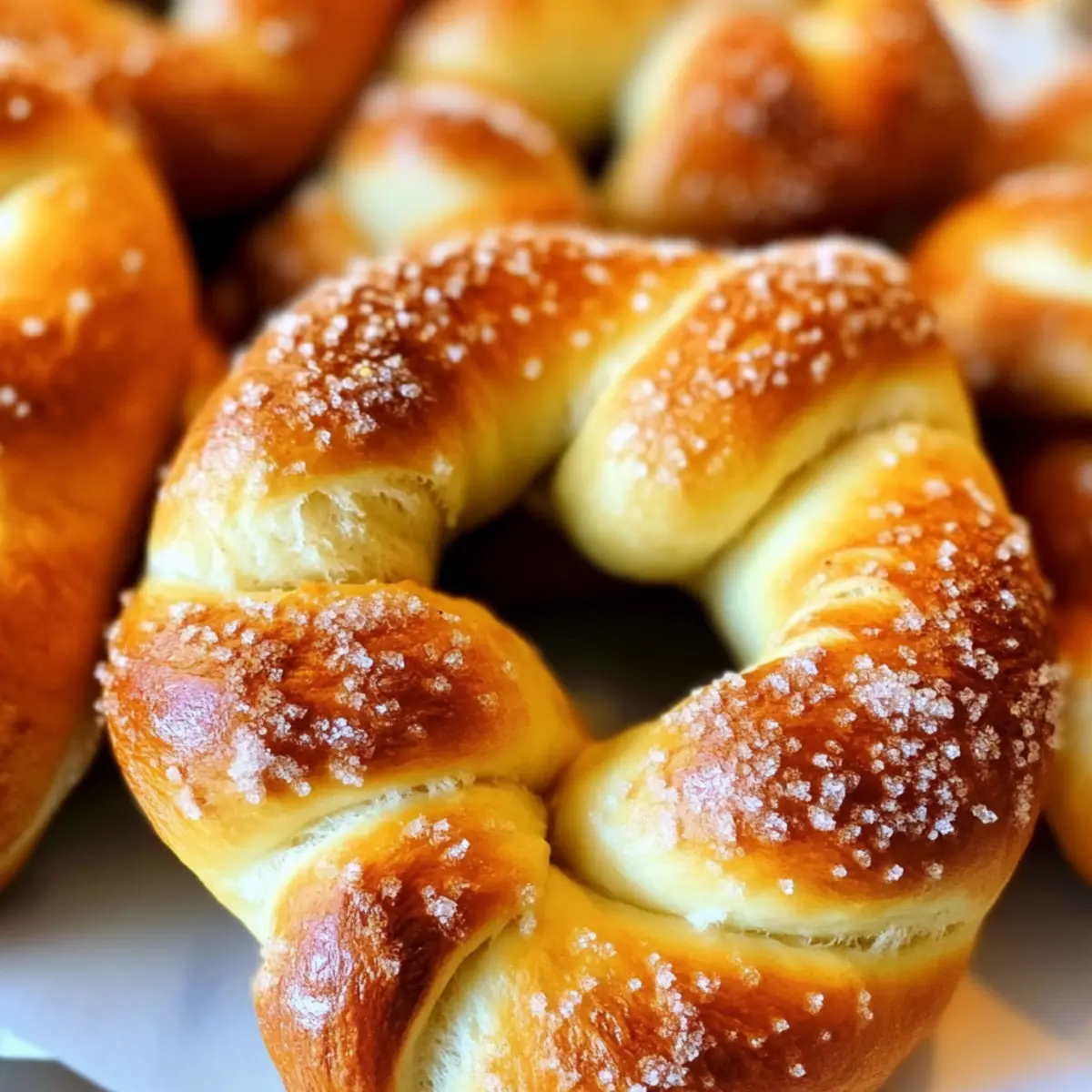 Cinnamon Sugar Soft Pretzels That Melt in Your Mouth