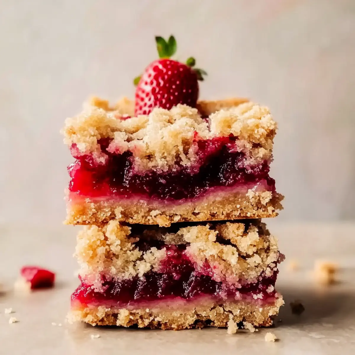 Strawberry Rhubarb Crumb Bars: A Sweet Spring Indulgence