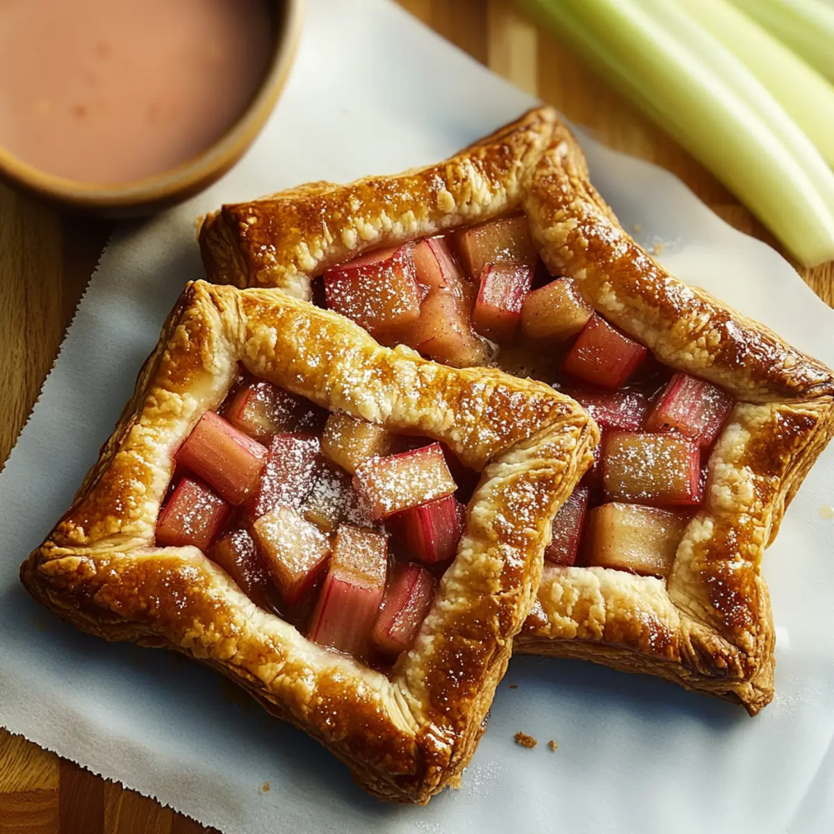 Mini Rhubarb Galette: Delightfully Easy Spring Treat