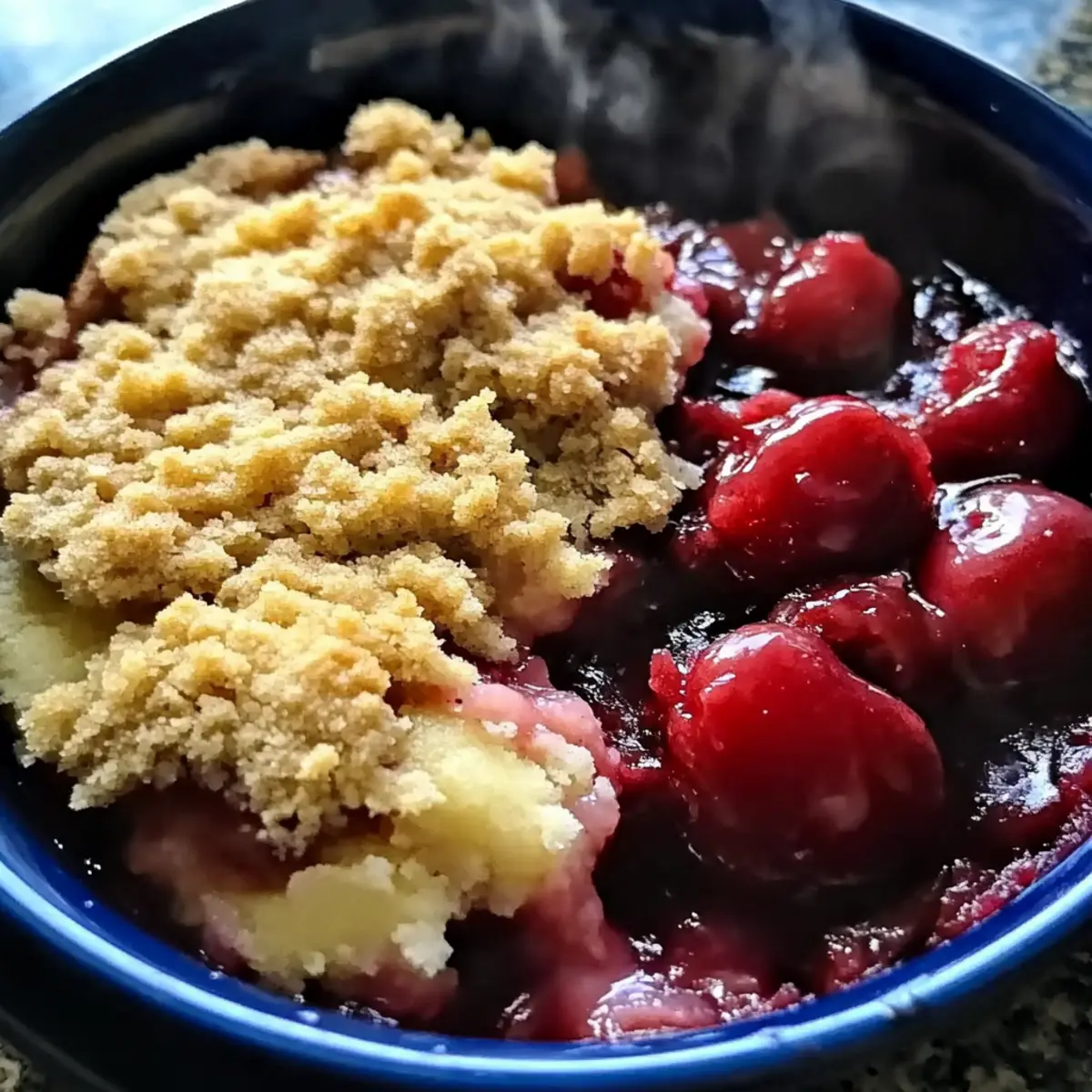 Rhubarb Cherry Cobbler: A Cozy Summer Dessert Delight