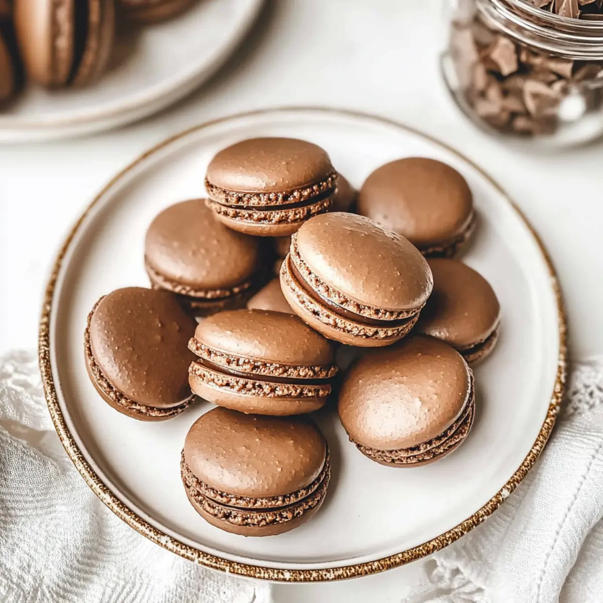 Decadent Chocolate Macarons for the Ultimate Sweet Escape