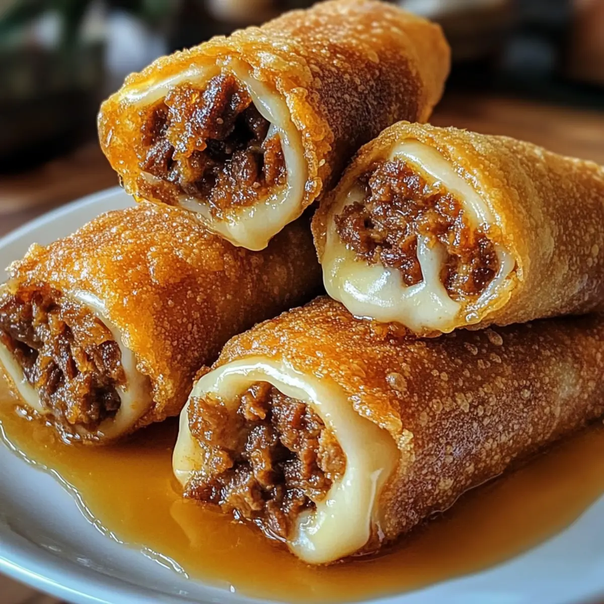 Texas Twinkies Egg Rolls with Honey: Crispy Tex-Mex Bliss