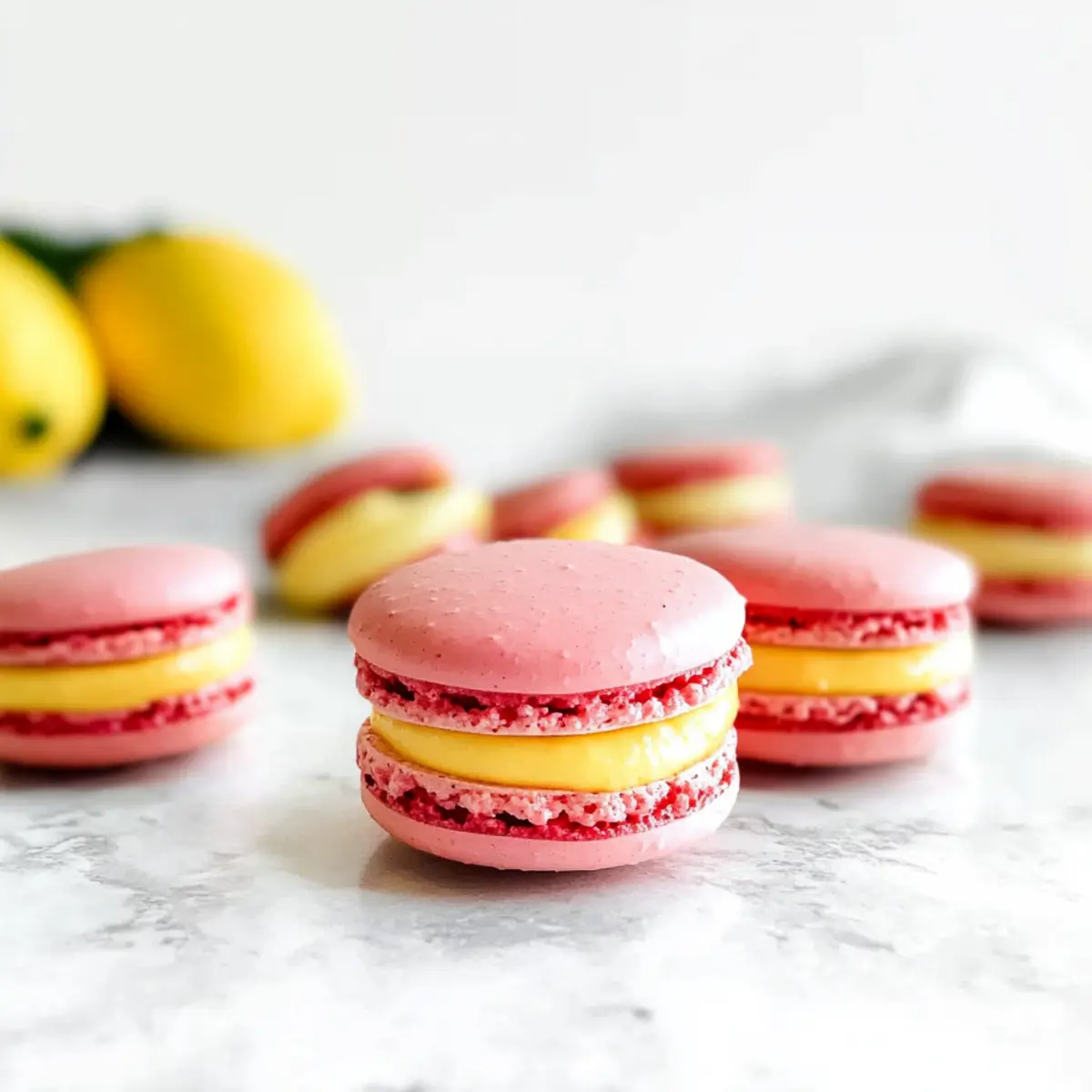 Strawberry Lemon Macarons: A Sweet Springtime Delight