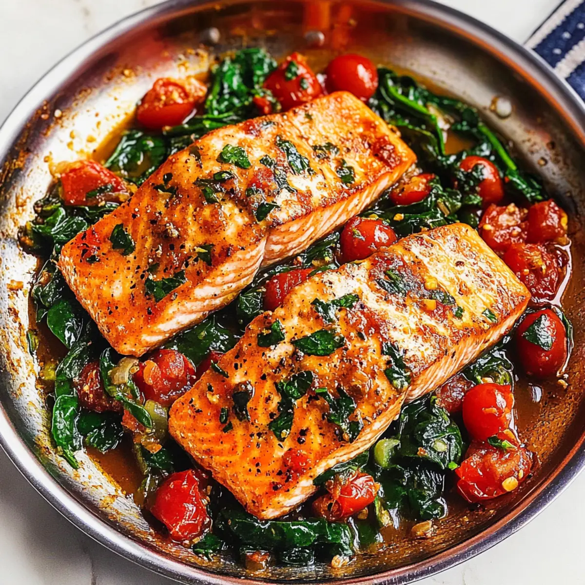 Savory Tuscan Garlic Salmon: A Delightful Easy Dinner
