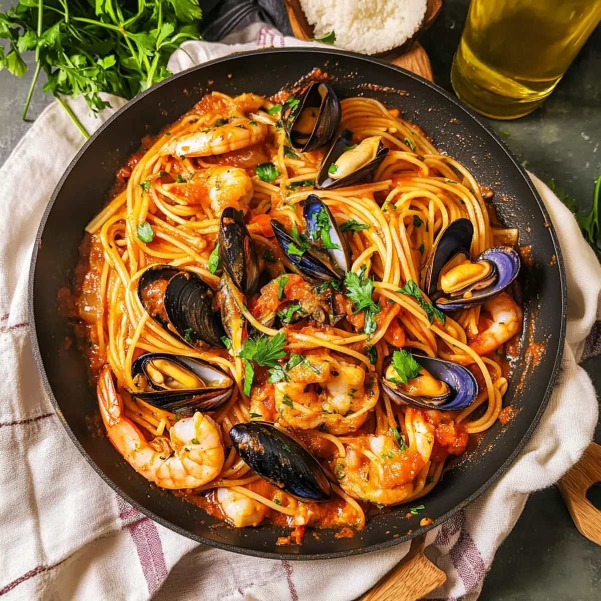 Linguine Frutti di Mare: A Fresh Taste of the Sea at Home