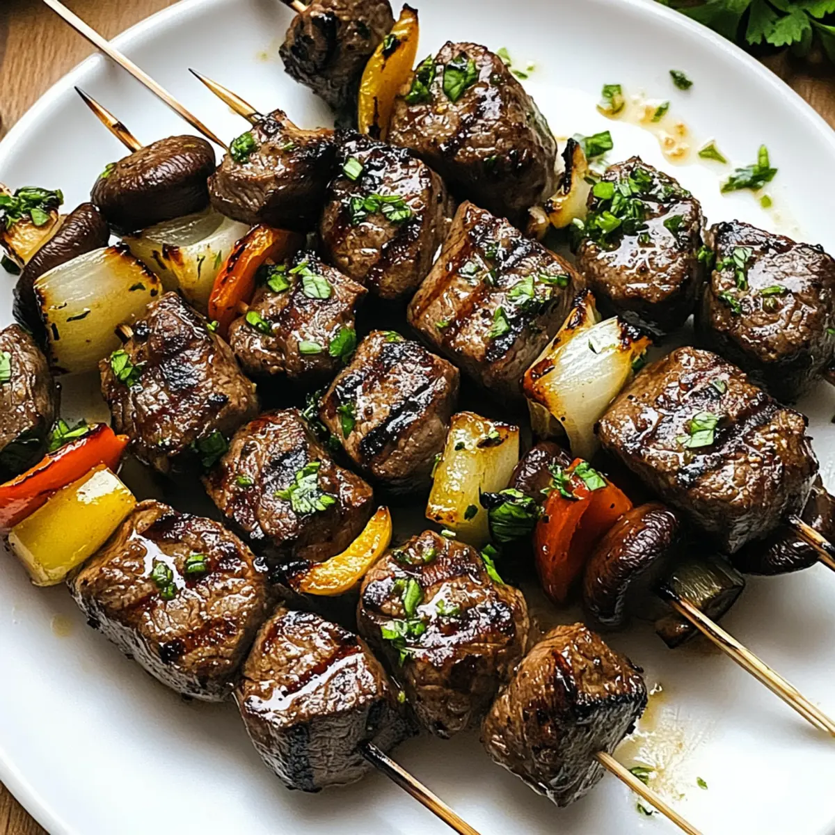 Steak Kabobs With Garlic Butter for Your Perfect Summer Feast