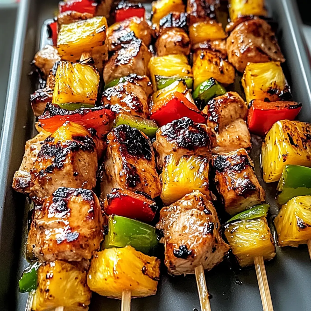 Irresistibly Juicy Pineapple Chicken Kabobs for Summer Grilling