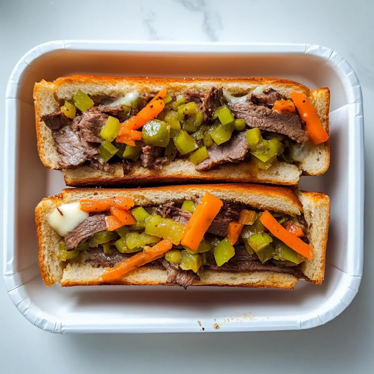 Savory Quick Chicago Beef Sandwiches with Garlic Butter Bliss