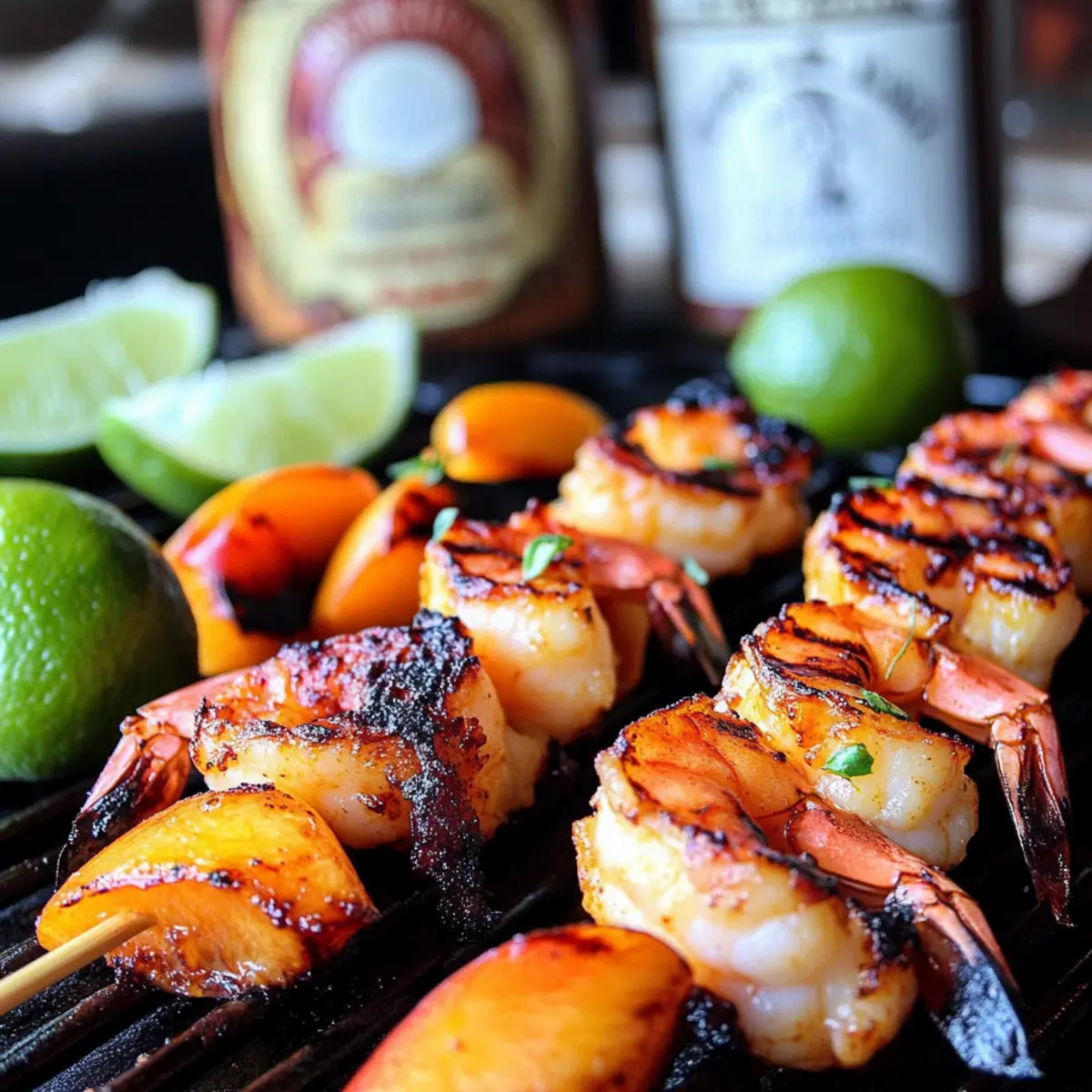 Grilled Shrimp and Peach Kabobs for a Sweet Summer Feast