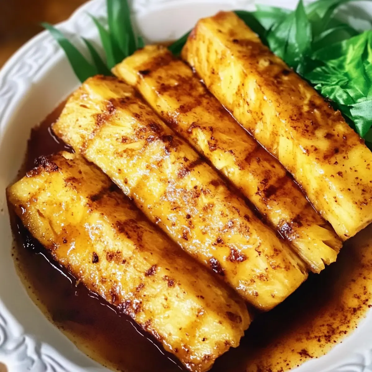 Grilled Brown Sugar Glazed Pineapple: Summer’s Sweet Delight