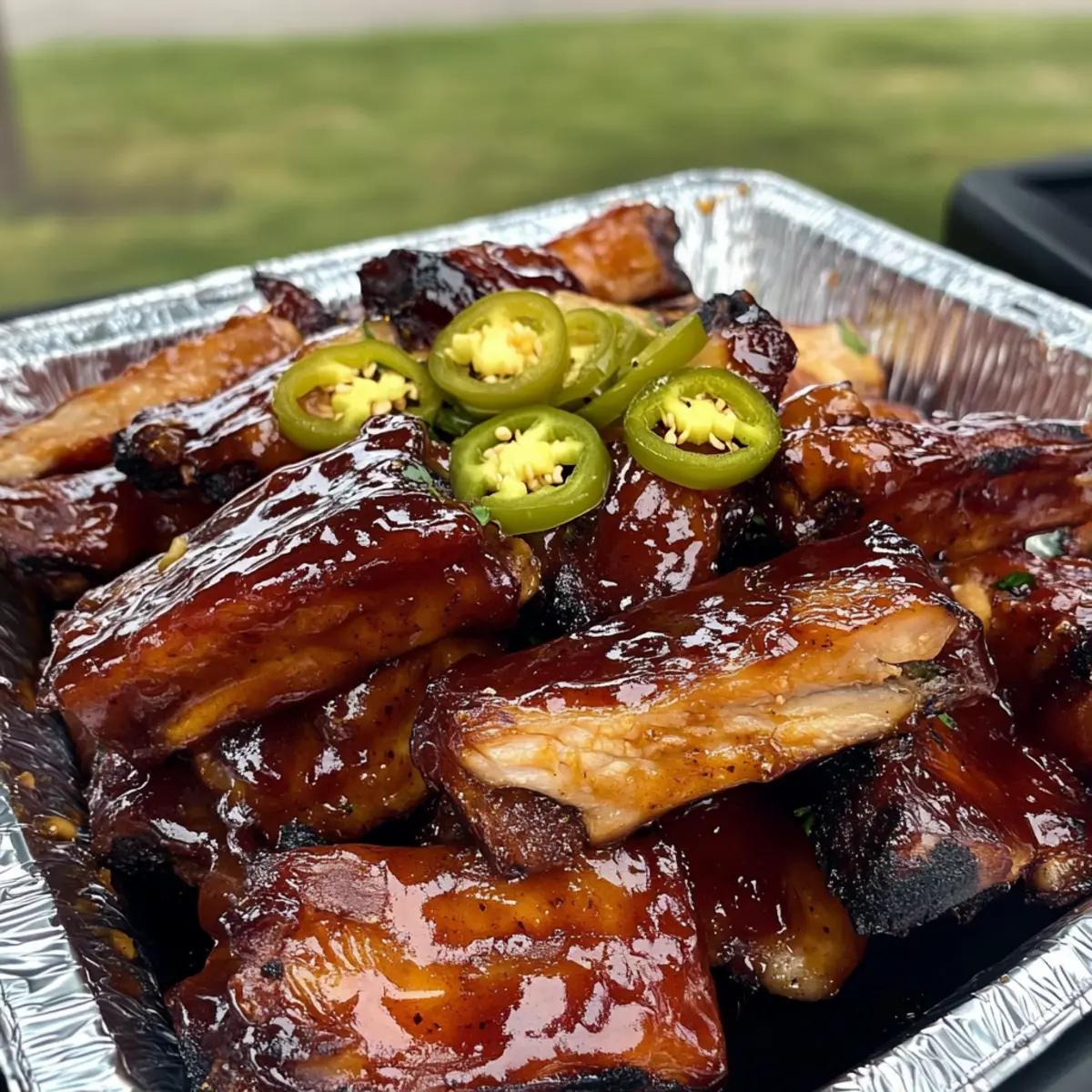 Honey Jalapeño Party Ribs: A Sweet and Spicy BBQ Sensation