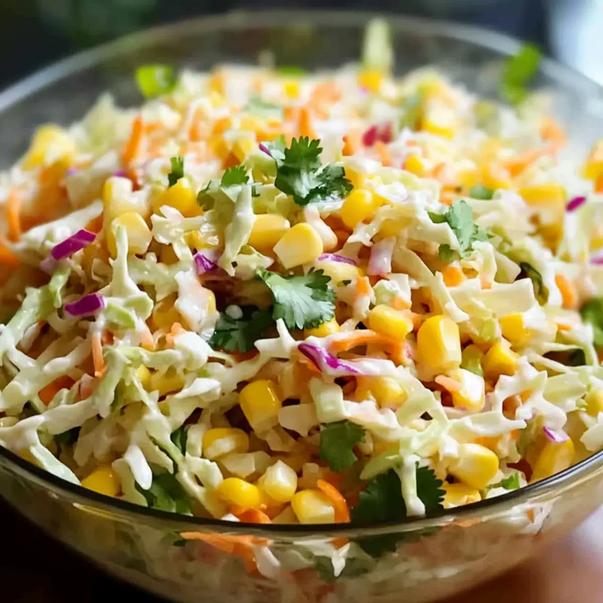 Zesty Spicy Corn Slaw: A Crunchy Summer Delight