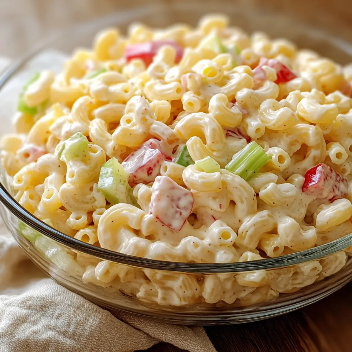 Amish Macaroni Salad: Creamy, Sweet & Perfect for Gatherings