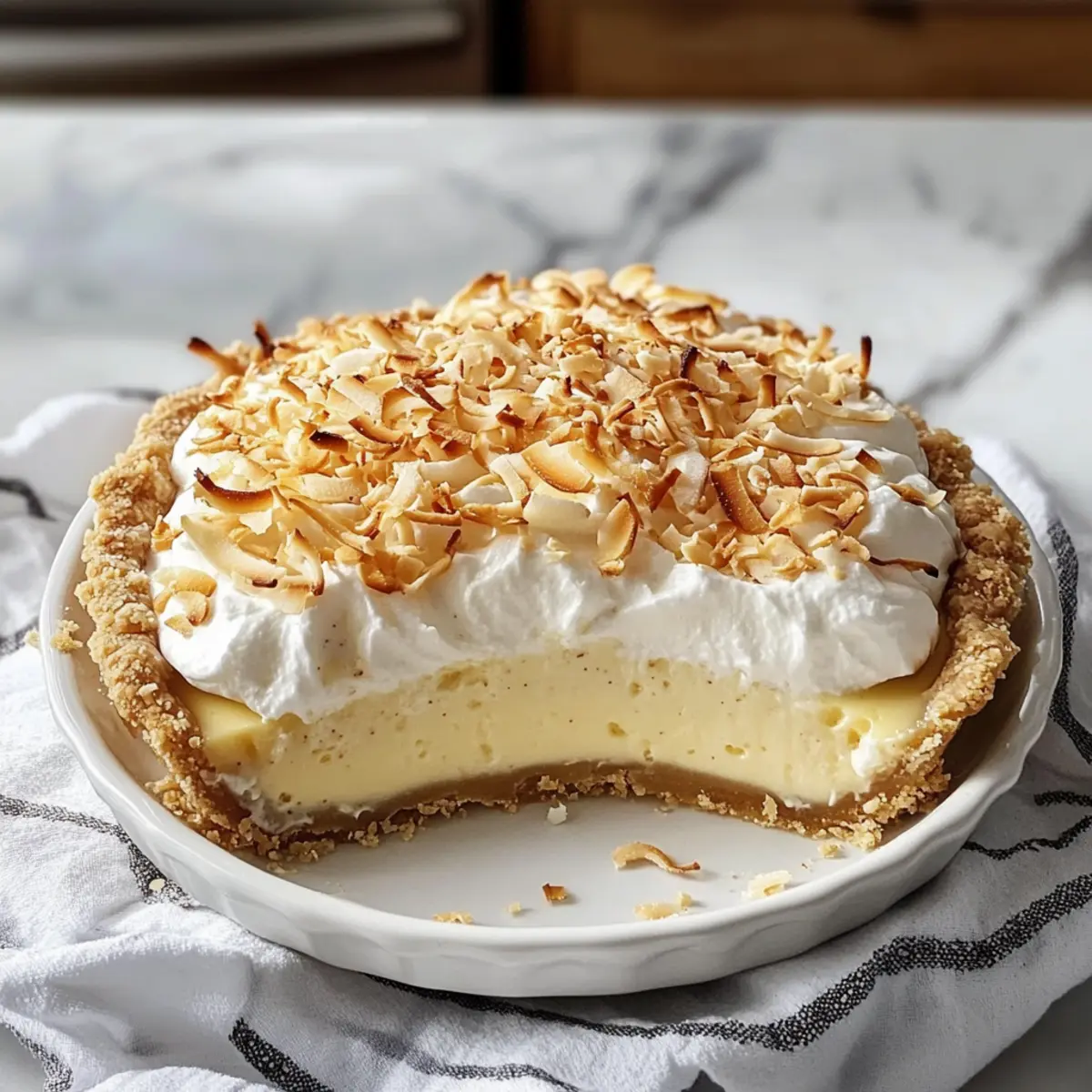 Old Fashioned Coconut Cream Pie You'll Dream About