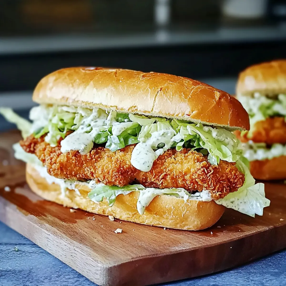 Crispy Chicken Caesar Sandwich Recipe for Easy Homemade Flavor