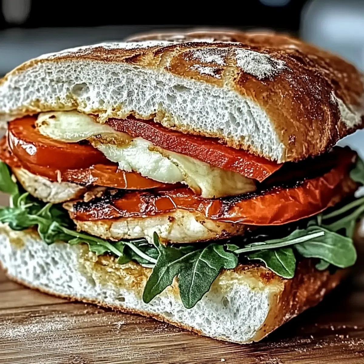 Gourmet Ciabatta Sandwich: Customize Your Perfect Bite