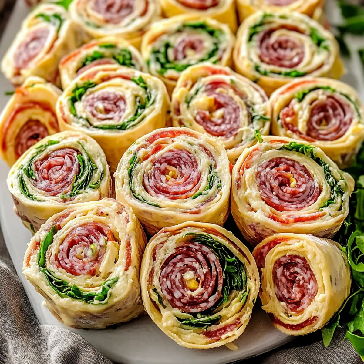 Easy Italian Pinwheel Sandwiches for Effortless Snacking Delights