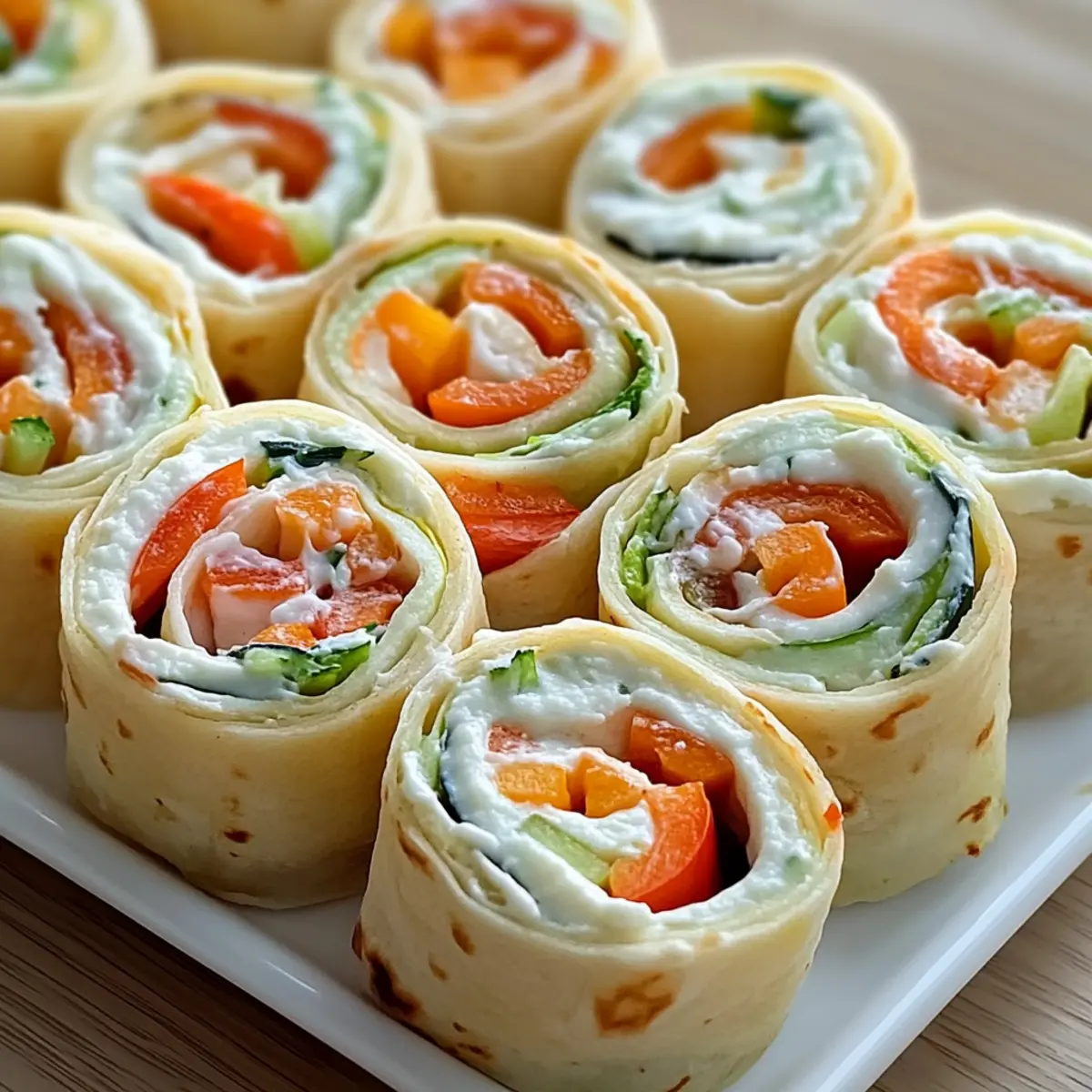 Veggie-Packed Vegetable Tortilla Roll Ups: Perfect Picnic Idea