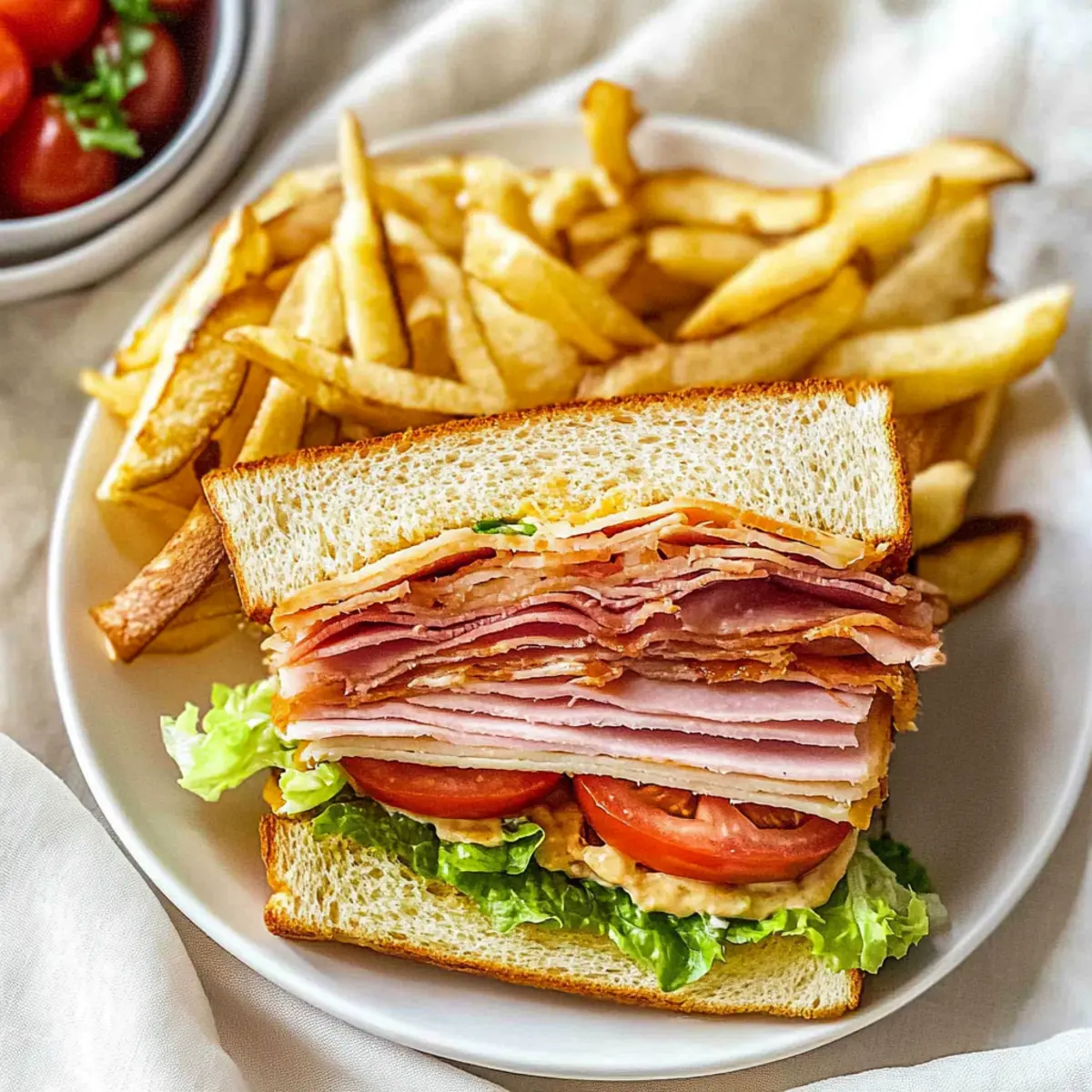 Irresistible Club Sandwich: Elevate Your Lunch Experience