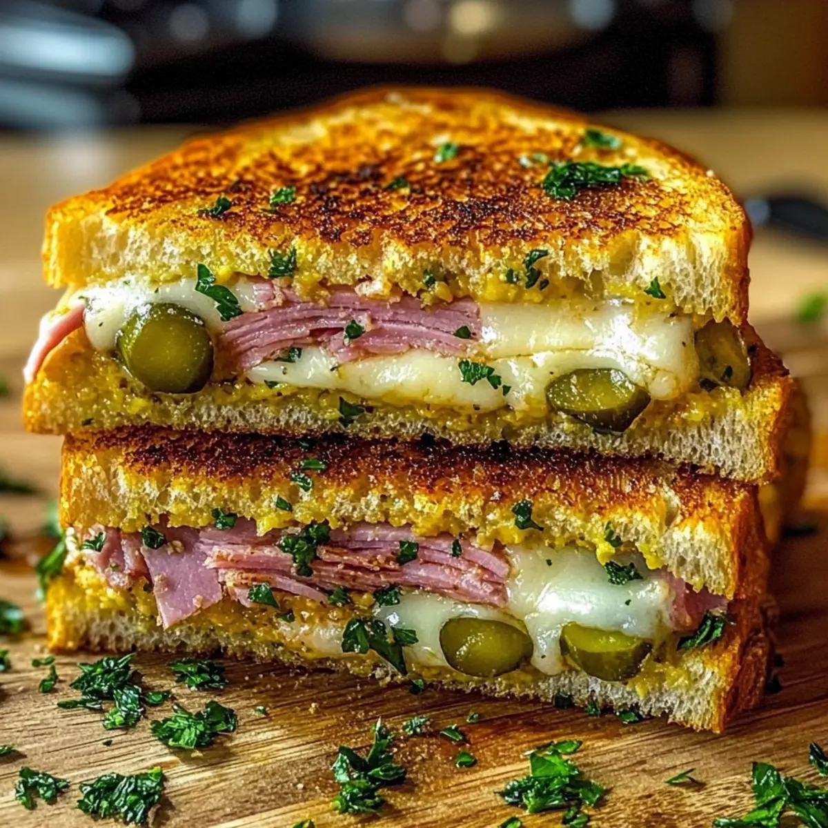 Cuban Garlic Bread Sandwiches for a Bold Flavor Adventure