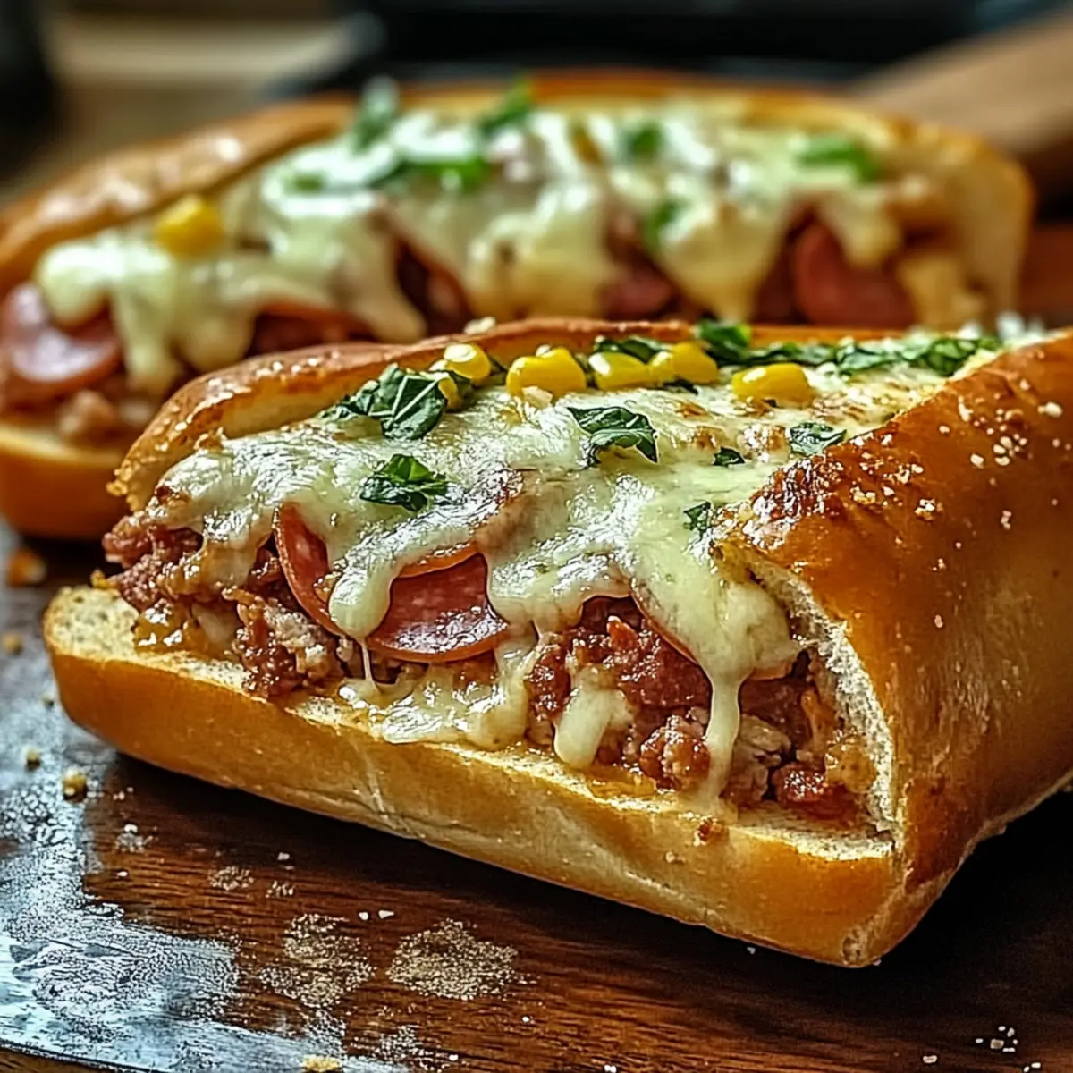 Savor the Comfort of a Baked Italian Sub Sandwich at Home